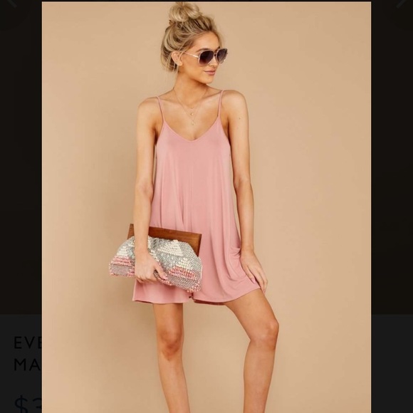 Red Dress Boutique Pants - Every Time I Think About You Mauve Pink Romper